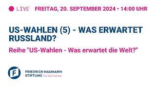 US-Wahlen (5) - Was erwartet Russland?