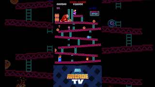 Donkey Kong - Arcade #gaming #retrograming #arcade #nintendo#donkeykong