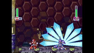 Mega Man X4 - Cyber Peacock (No Damage / No Weakness)