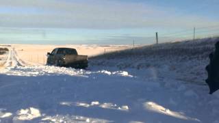 1967 MM 670 attempting to pull stuck F-150 out