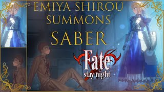 Shirou summons Saber on the Night of Fate on 3rd February | 【Fate/Stay Night】Prologue 運命の夜 #セイバー召喚日