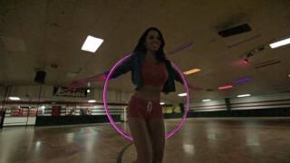 Skating Rink Hooping with Katie Sunshine