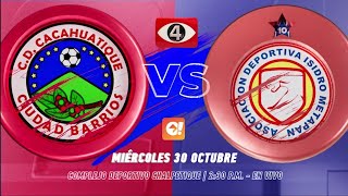 Canal 4 TCS | LMF El Salvador 24/25 CD Cacahuatique vs AD Isidro Metapán (Jornada 18) Anuncio