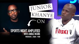 Junior Khanye on Sport night Amplified | Hugo bross, Thulan Hlatshwayo, lack of white players in PSL