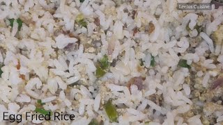 Simple easy and tasty Egg Fried Rice/ಎಗ್ ಫ್ರೈಡ್ ರೈಸ್