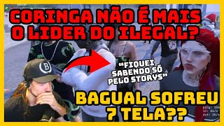 BAGUAL FALA SOBRE A SAÍDA DO CORINGA DO CHEFE DO ILEGAL & SERÁ QUE O BAGUAL SOFREU 7 TELA NO RP ???