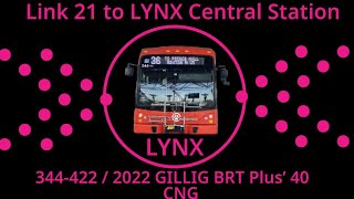 344-422 on Link 21 to LYNX Central Station