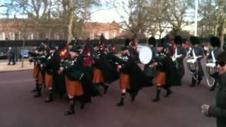 Pipers at the Changing the Guard ceremony!