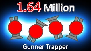 Diep.io - 4 Boss Kills, WR, and Poetry? | Gunner Trapper - 1.64 Million