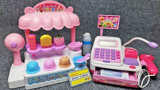 Ice Cream Store Cash Register 💰 Satisfying with Unboxing Toys Compilation (no music)  Ep.128