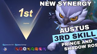 MAGIC CHESS NEW SYNERGY 2023 | PRINCE WITH SHADOW ROSE, GUINEVERE | AUSTUS 3RS SKILL