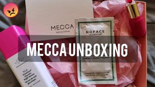 MECCA BEAUTY UNBOXING AND REVIEWS!!!