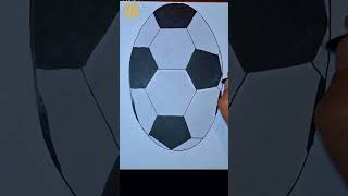 HOW TO DRAW BUTBOL BALL 3D/EASY DRAWING/#3d #3ddrawing #easydrawing #mamedinart #beautiful #draw