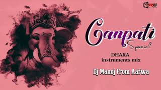 Ganpati Special {Dhaka Instruments Mix} Dj Manoj From Aafwa, Coming Soon