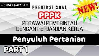 Prediksi Soal PPPK (P3K) Penyuluh Pertanian 2021 #1 | Pegawai Pemerintah dengan Perjanjian Kerja