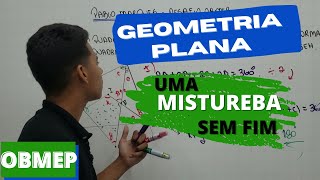 QUESTÃO OBMEP GEOMETRIA PLANA - ESSA QUESTÃO PODERIA CAIR NO COLÉGIO NAVAL