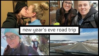 NYE ROAD TRIP TO THE MOUNTAINS | LESBIAN COUPLE