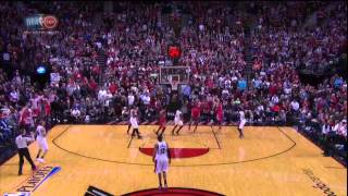 Jeremy Lin loses the ball & Portland takes the lead at the end of regulation in G4, 4-27-14