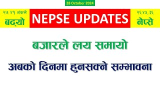 NEPSE Updates 28 October 2024