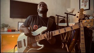 ENOJARE bass cover - Dr. Sonnie Badu || Osei Poku on Bass