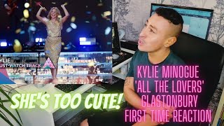 Kylie Minogue 'Love At First Sight' First Time Reaction Glastobury