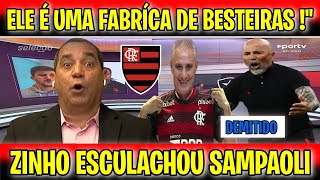 Z1NHO ESCULACHOU O SAMPAOLI E A DIRETORIA DO FLAMENGO! É MUITA INVERSÃO NO MENGÃO