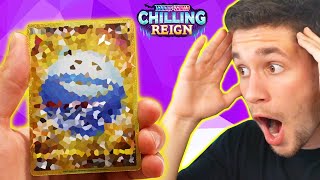 INSANE PULLS! POKEMON CHILLING REIGN BOOSTER BOX OPENING