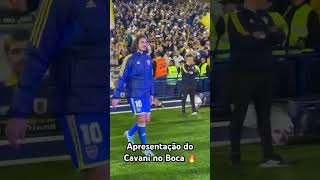 Cavani apresentado no Boca 🔥