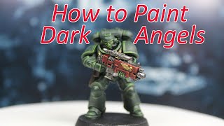 How to Paint Dark Angels