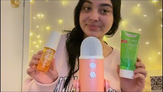 ASMR lid sounds, tapping, & liquid sounds🤍