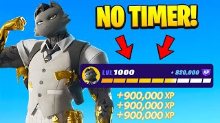 New *NO TIMER* Fortnite XP GLITCH to Level Up Fast in Chapter 2 Remix! (300k XP)