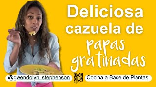 👩🏽‍🍳La Mejor Cazuela de Papas Gratinadas que has probado Nunca!! (con queso Violife)