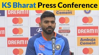 LIVE : KS Bharat Press Conference before Indore Test | KL Rahul vs Shubman Gill |