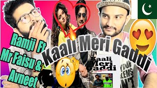 Pakistani Boys React | Kaali Meri Gaddi | Ramji Gulati Ft. Mr Faisu & Avneet Kaur