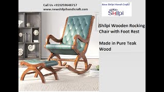 Wooden Rocking Chair Wooden Chair Designs &Ideas Wood Rocking Chair wooden stool #woodworking #decor