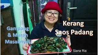 Kerang Saos Padang Rumahan, Gampang buatnya. Sehat & Enak pastinya…