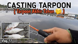 CASTING TARPOON ( Tarpoon Akhir Tahun 🤭 ) Vlog.77