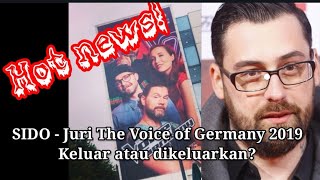 Sido - Rapper terkenal di Jerman - tidak  lagi menjadi Juri di The Voice of Germany 2020