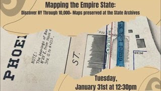 Mapping the Empire State: Discover New York through 10,000+ Maps Preserved at the State Archives