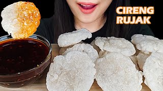 ASMR CIRENG CRISPY BUMBU RUJAK | GURIH DAN RENYAHHH | ASMR INDONESIA