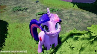 AI ponies tech demo (Unreal Engine)