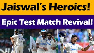 Jaiswal, KL Rahul & Virat Kohli Revive Test Cricket: Thrilling Battle Against Bangladesh!