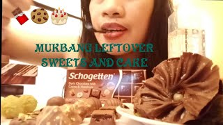 MUKBANG LEFTOVER SWEETS AND CAKE