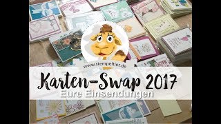 Karten Swap 2017 Stempeltier