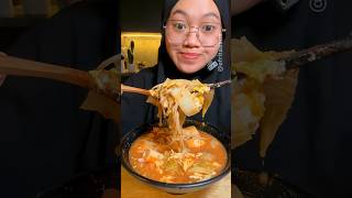 Mukbang seblak kuah pedas #shorts