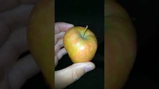 strange red-fleshed apple