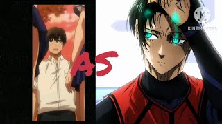 Midareuchi react to masaya as itoshi rin (NTR react )(MC as)