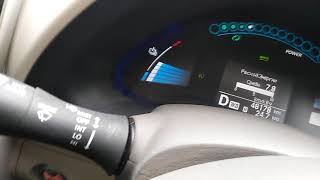 NISSAN LEAF как ехать быстро и экономно нереально