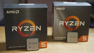 Выбор 6-ядерного процессора (AMD Ryzen 3600 vs Ryzen 5600X) eng sub