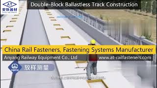 Double Block Ballastless Track Construction